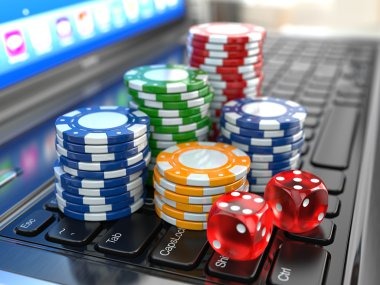 Live Caribbean Stud Poker table on gb777 login with dealer and player cards visible